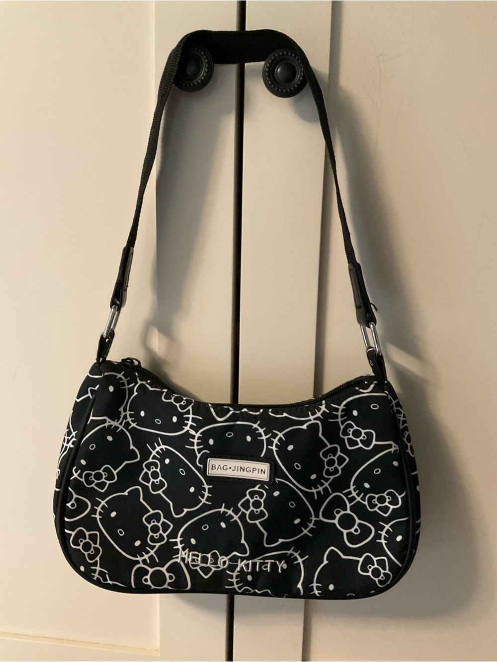 Bag Jingpin Black Hello Kitty Shoulder Bag